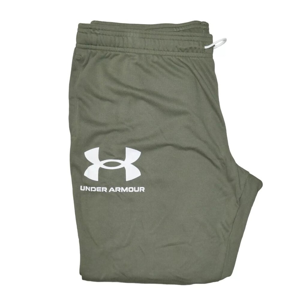 Under Armour Men's French Terry Rival Joggers Sweatpants Big & Tall Size 4XLT - Picture 4 of 7